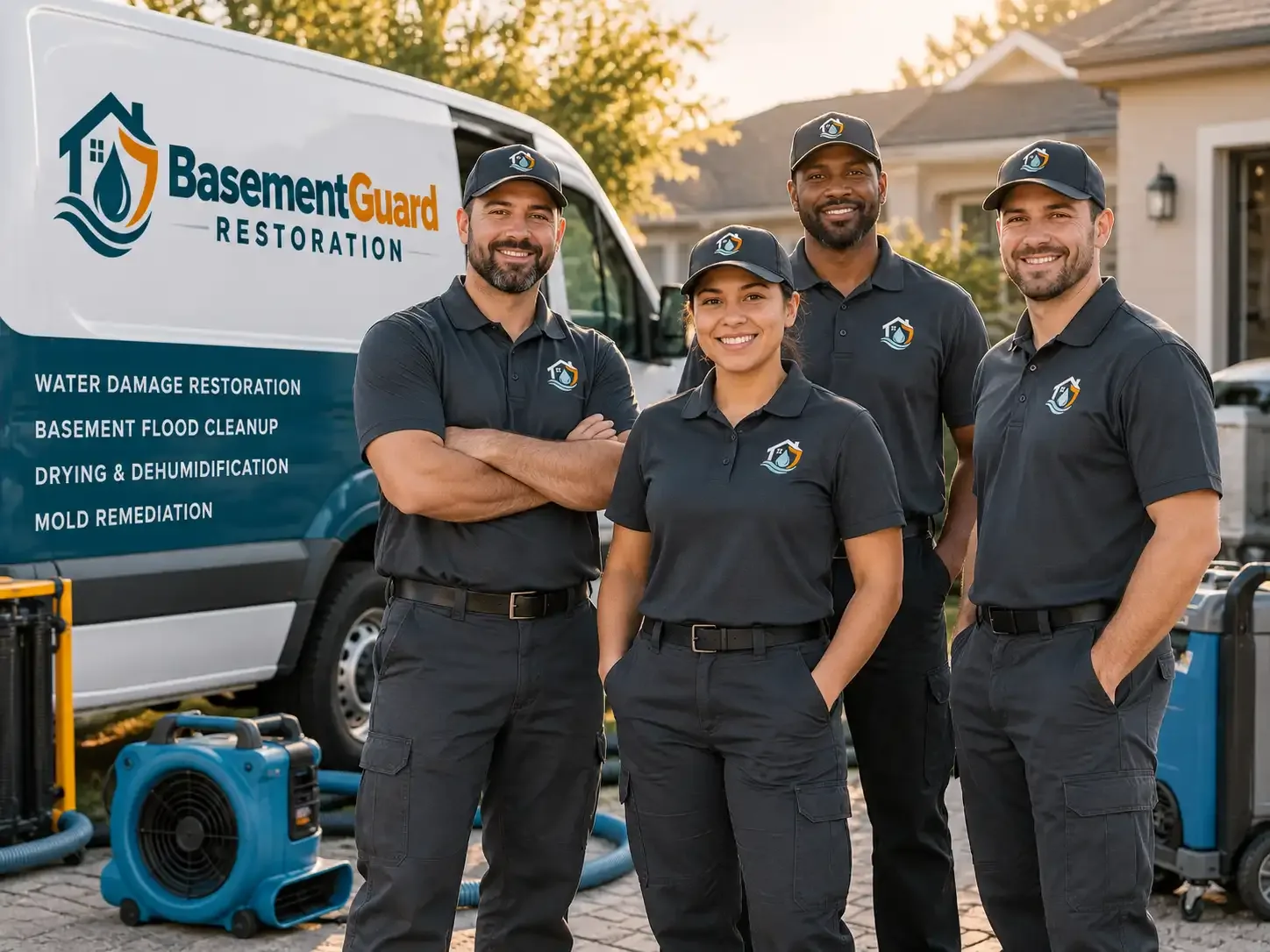 Basement Water Damage Restoration company in Red Hill, PA